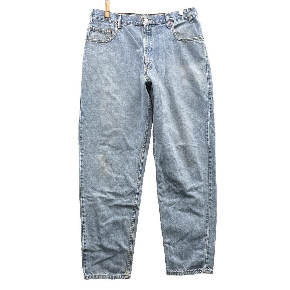 Vintage Levis 560 Jeans Men 34x32* Baggy Fit Tapered Y2k Streetwear 90s Workwear